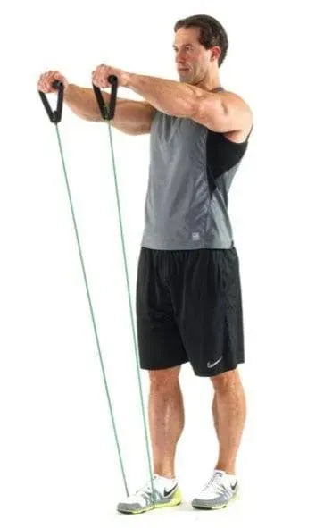 Latex Elastic Tube Resistance Bands Pull Rope Gym Yoga Fitness Equipment