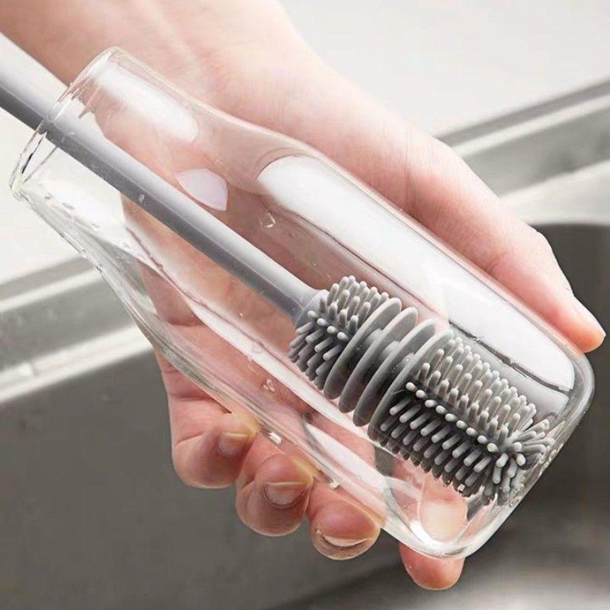 Silicone Bottle Cleaning Brush - Kitchen Tool