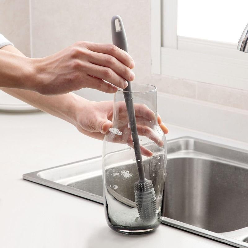 Silicone Bottle Cleaning Brush - Kitchen Tool